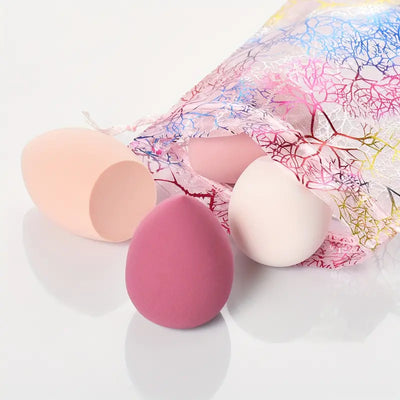 Ensemble d'éponges de maquillage haut de gamme